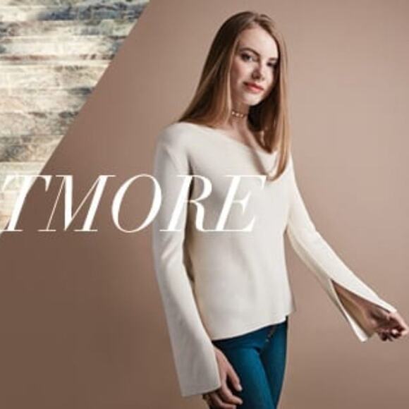 Elizabeth & Clarke "The Whitmore" Creamy Ivory Double Knit Sweater Size 10 - Picture 1 of 8